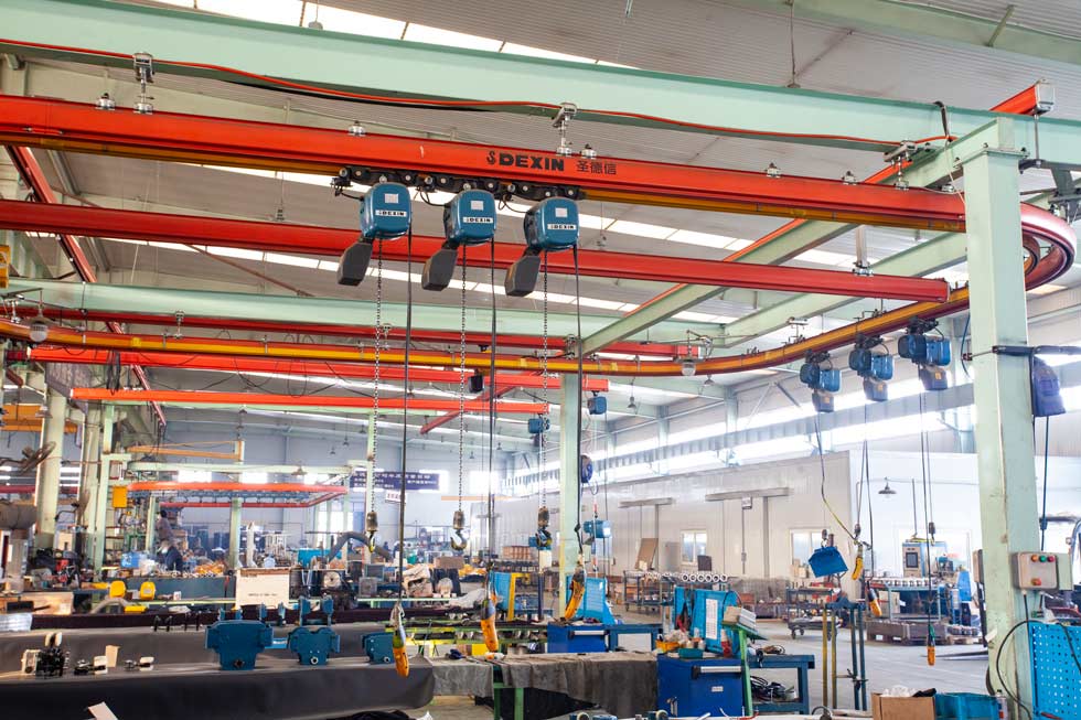 KBK Flexible Modular Suspension Crane